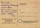 Drucksachen-PK  "Landesversorgungsamt Landau Pfalz"         1950 - Lettres & Documents