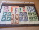 Bund** Gutes Lot Mit 10 Eckrand 4er Blocks Industrie/Technik ( D 69103) - Unused Stamps