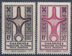 ⭐ Ghadamès - Poste Aérienne - YT N° 1 Et 2 ** - Neuf Sans Charnière - 1949 ⭐ - Unused Stamps