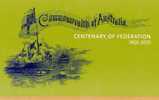 Australia 2001 Commonwealth Centenary Of Federation Presentation Pack - See 2nd Scan - Presentation Packs