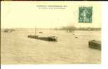 CPA  COLOMBES, La Seine Vue Du Pont De Bezons, Janvier 1910  3554 - Überschwemmungen