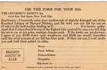 U.S.A: Entier Carte Timbre Mc; Kinley  Préimprimée Très Bon état - 1921-40