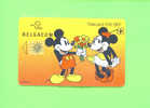 BELGIUM  -  Chip Phonecard/Disney/Mickey Mouse - Met Chip