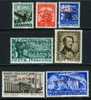 Trieste Zone A #30-35 + 40 Mint Hinged Set & Singles From 1948-49 - Mint/hinged