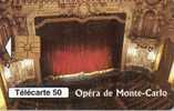 TELECARTE   MONACO-OPERA DE MONTE-CARLO - Mónaco