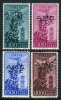 Trieste Zone A C13-16 Mint Hinged Airmail Set From 1948 - Poste Aérienne