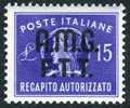 Trieste Zone A EY3 Mint Hinged From 1949 - Exprespost