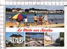 LE MELE SUR SARTHE -  4 Vues  : La Place, La Plage, Carré St Julien, Le Boeuf Noir - Le Mêle-sur-Sarthe