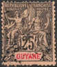 French Guyana #42 Used 25c From 1892 - Used Stamps