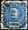 Funchal #21a XF Used 50r (perf 12-1/2) From 1897 - Funchal