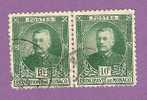 MONACO TIMBRE N° 65 OBLITERE PRINCE LOUIS II 10C VERT PAIRE - Gebraucht