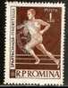 Romania 1959 Mi# 1793 ** MNH - Overprinted In Silver - Balkan Games / Runner - Ongebruikt