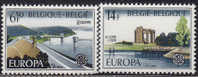 Europa  1977 - Belgio Nuovi  2 Val Unificato	 1848/1849 - 1977