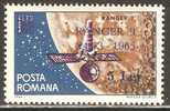 Romania 1965 Mi# 2395 ** MNH - Flight Of The US Rocket Ranger 9 To The Moon (surcharged) - Ungebraucht