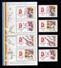 Romania 2008,GAMES OF THE XXIX OLYMPIAD BEIJING BLOCK 1x+ FULL SET,MNH CANOE ROWING,GYMNASTIQUE,ATHLET ISME. - Feuilles Complètes Et Multiples