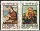 New Hebrides / British Issue 1970 Mi# 297-298 ** MNH - Christmas - Unused Stamps