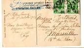 CP From Saint Petersbourg (October 1913) To Marseille - Covers & Documents