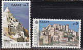 Europa  1977 -Grecia Nuovi  3 Val  Un.1242/1244 - 1977