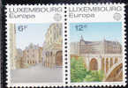 Europa  1977 -Lussemburgo Nuovi  2 Val  Un.895/896 - 1977