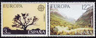 Europa  1977 - Spagna Nuovi  2 Val   Un.2052/2053 - 1977