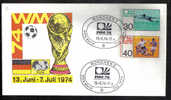 A100B - GERMANIA , Munchen 15/6/74 FIFA World Cup - 1974 – Germania Ovest