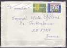 Suisse Enveloppe Yvert N° 708 Et 710 Oblitéré - Lettres & Documents