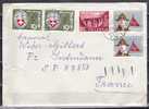 Suisse Enveloppe 1963 Pour La France - Covers & Documents