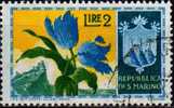 PIA - SAN  MARINO  - 1953 - Flora : Tulipani  -  (SAS  401) - Used Stamps