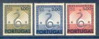 Portugal - 1967 Rheumatology Congress (complete Set) - Af. 1011 To 1013 - MH - Nuevos