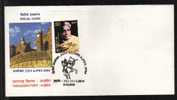 20014 Archer On Horse Cachet  Taragarh Fort Architecture Cover  # 21762 Inde Indien India - Tir à L'Arc