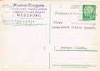 2626. Entero Postal WURZBURG (Alemania)  1959.  Atomzeitalter - Briefe U. Dokumente