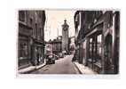 01 TREVOUX Grande Rue, Tour De L'Horloge, Commerces, Automobiles, Ed Cellard 44562, CPSM 9x14, 1963 - Trévoux