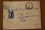 LAMBARENE  A.E.F. AFRIQUE EQUATORIALE  FRANCAISE  EX COLONIE 1951 LETTRE  >MARCOPHILIE P/ HORLOGERIE LYON - Briefe U. Dokumente