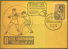 RUSSIA USSR LITHUANIA Vilnius Philatelic Club Cover VNO Klub 004 Boxing - Locales & Privados