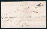 Belgique Precurseur 1795 Lettre Avec P94 P/ NIVELLES + "3 Onces " Lettre Pesante Rare - 1794-1814 (Periodo Frances)