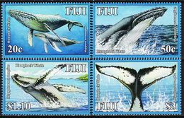 Fiji 2008 MiNr. 1255 - 1258  Fidschi-Inseln Humpback Marine Mammals Whales 4v MNH** 7,50 € - Baleines