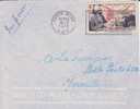 A E F,Congo,Pointe Noire Le 06/07/1955 > France,lettre,poste Aérienne,explorateur Savorgnan Brazza,15f N°55 - Covers & Documents