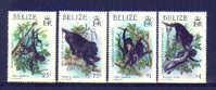 Belize YT854-57 ** Ateles Paniscus (Mono Araña Negro), Alouatta Caraya (Mono Aullador Negro), - Affen
