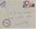 A E F,Congo,Pointe Noire Le 28/03/1955 > France,lettre,Colonies,po Ste Aérienne,explorateur Savorgnan Brazza,15f N°55 - Covers & Documents