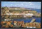 RB 707 - J. Arthur Dixon Postcard - West Cliff & Harbour Whitby Yorkshire - Whitby