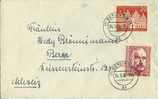 Brief  Berlin - Bern   (gute Frankatur)      1956 - Covers & Documents