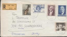 3348  Carta , Certificada Wien 1981, - Briefe U. Dokumente