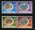 ST. HELENA 1981 Stamps Flowers MNH 333-336 # 2030 - Isola Di Sant'Elena