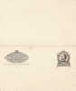 3372# UNITED STATES OF AMERICA WITH PAID REPLY SHERMAN & REPLY CARD SHERIDAN NEW COVER - Briefe U. Dokumente