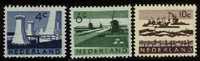 Ned 1962 Landschaps Serie Mint Hinged 792-794 # 267 - Neufs