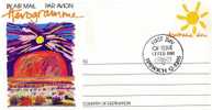 Australia 1989 Aerogramme 60c Ayer's Rock - Uluru First Day Of Issue - Aérogrammes