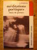 LAMARTINE - MEDITATIONS POETIQUES - CHOIX DE POEMES - NOUVEAUX CLASSIQUES LAROUSSE - 1969 - SUZETTE JACRES - Auteurs Français