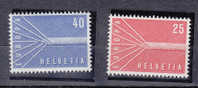 1957      N° 332 - 333      NEUFS**        CATALOGUE  ZUMSTEIN - Ungebraucht