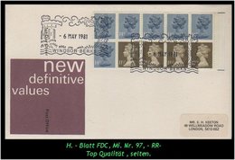 Grossbritannien – Markenheftchenblatt 97 Auf FDC. –RR- - Postzegelboekjes