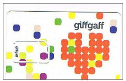 GRAN BRETAGNA (UNITED KINGDOM)   - GIFFGAFF  (GSM SIM)   -  MINT-  RIF. 6790 - Altri & Non Classificati